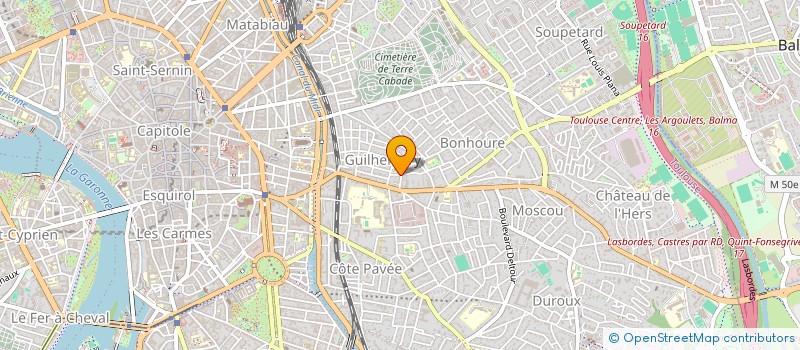localisation de l'entreprise SCI BRANDUCCI à TOULOUSE