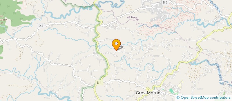 localisation de l'entreprise SCI BRANI  GROS-MORNE