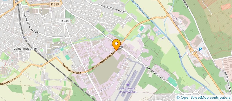 localisation de l'entreprise SCI BRANLY  HAGUENAU