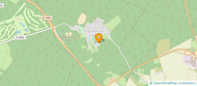 localisation de l'entreprise SCI BRANTOME  AUMONT-EN-HALATTE