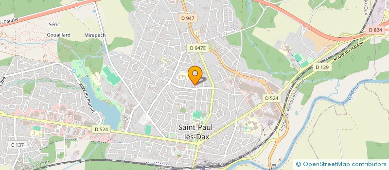 localisation de l'entreprise SCI BRAOU  TETHIEU