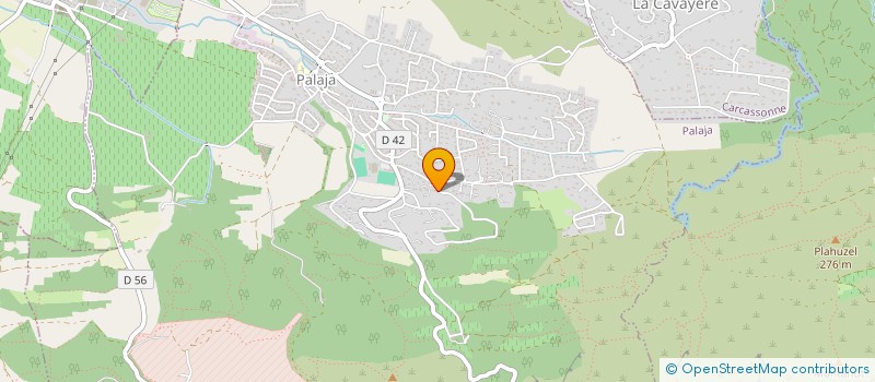 localisation de l'entreprise SCI BRASGA  PALAJA