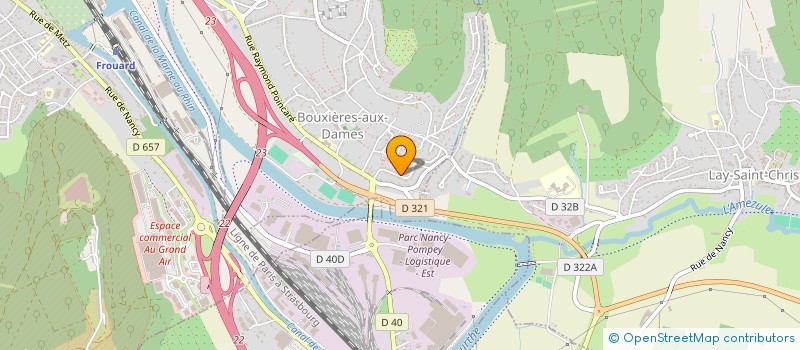 localisation de l'entreprise SCI BRASIK à BOUXIERES-AUX-DAMES