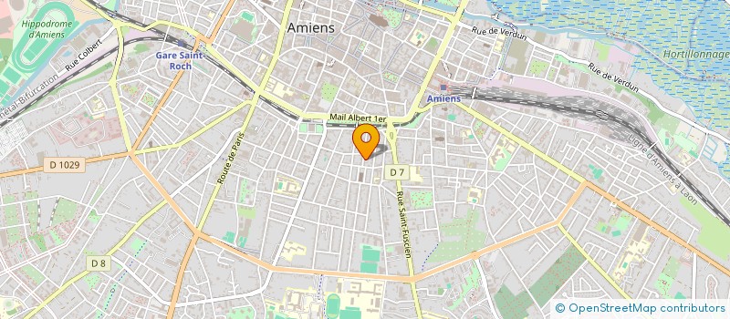 localisation de l'entreprise SCI BRASKO  AMIENS