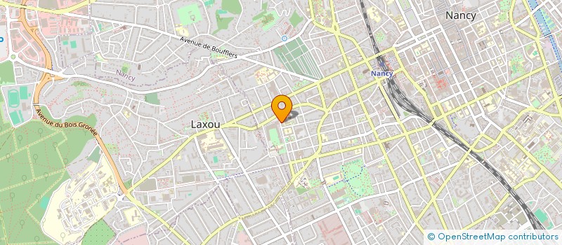 localisation de l'entreprise SCI BRASO  NANCY