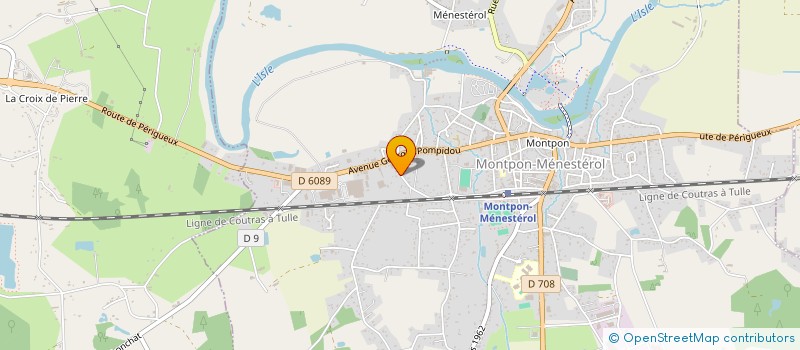 localisation de l'entreprise SCI BRASS  MONTPON-MENESTEROL