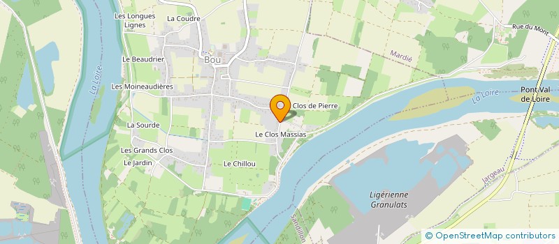 localisation de l'entreprise SCI BRASSART BOUDEAU  BOU