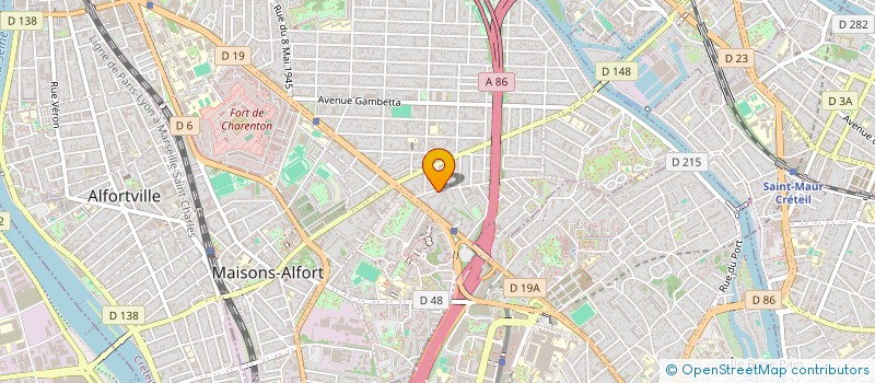 localisation de l'entreprise SCI BRASSECASSE à MAISONS-ALFORT