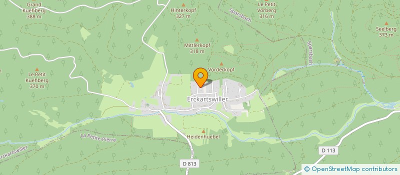 localisation de l'entreprise SCI BRASSERIE DE L AAR  ERCKARTSWILLER