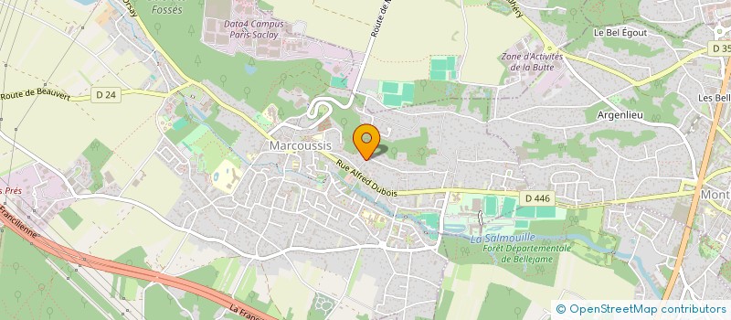 localisation de l'entreprise SCI BRASSERIE DU GUE DE MARCOUSSIS  MARCOUSSIS