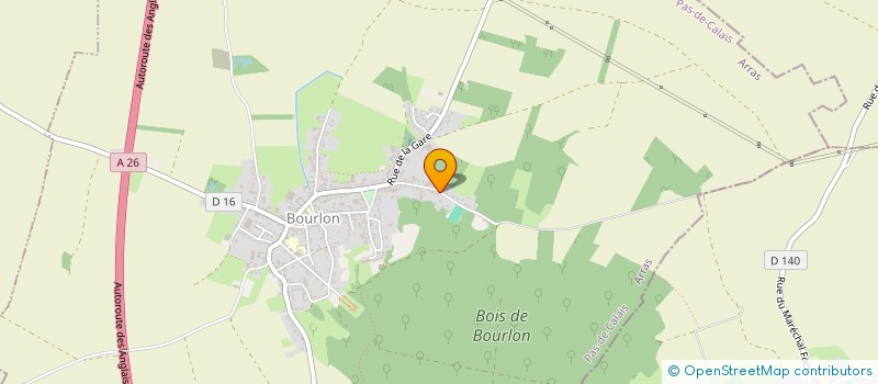 localisation de l'entreprise SCI BRASSERIE TAC  EPINOY