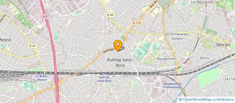 localisation de l'entreprise SCI BRASSEUR FLOQUET  BOBIGNY