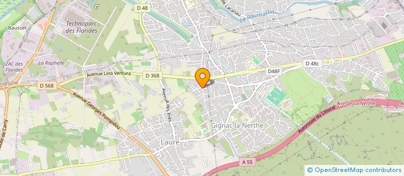 localisation de l'entreprise SCI BRASSIMMO  GIGNAC-LA-NERTHE