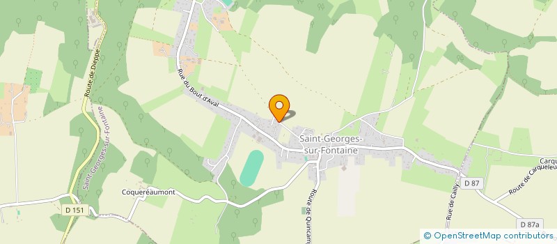 localisation de l'entreprise SCI BRASSOEURS  SAINT-GEORGES-SUR-FONTAINE