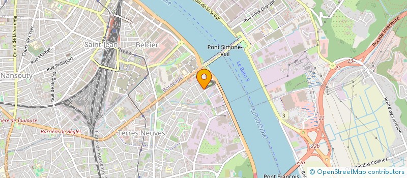 localisation de l'entreprise SCI BRAUDE à BEGLES