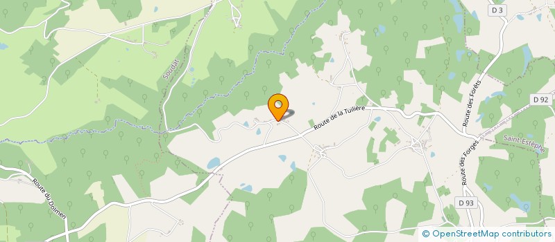 localisation de l'entreprise SCI BRAUGNAC  PIEGUT-PLUVIERS