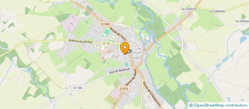 localisation de l'entreprise SCI BRAULT à CHATILLON-SUR-INDRE