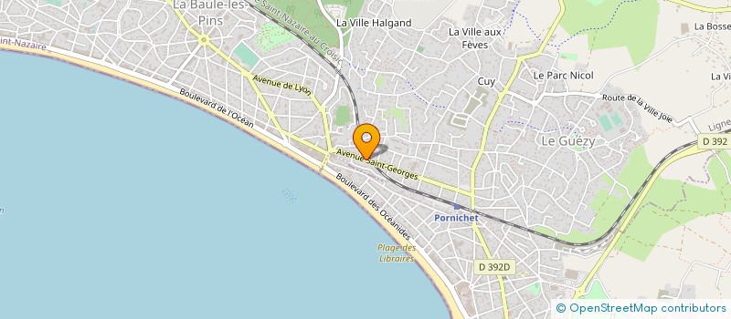 localisation de l'entreprise SCI BRAUN à LA BAULE-ESCOUBLAC