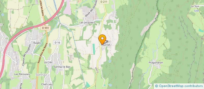 localisation de l'entreprise SCI BRAV' ALPES à MERY