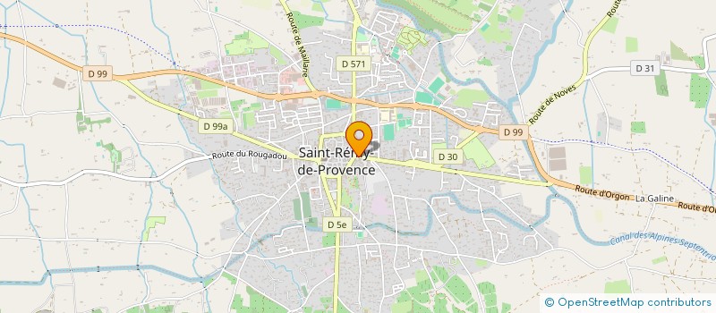 localisation de l'entreprise SCI BRAVARD à SAINT-REMY-DE-PROVENCE