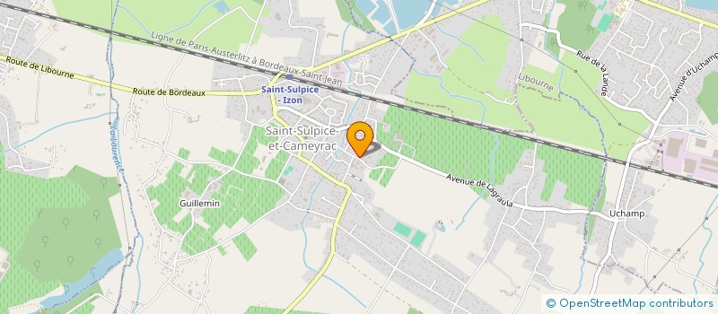 localisation de l'entreprise SCI BRAVIS  SAINT-SULPICE-ET-CAMEYRAC