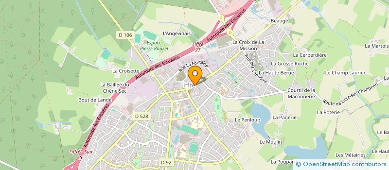 localisation de l'entreprise SCI BRAVO MERCI  LIFFRE