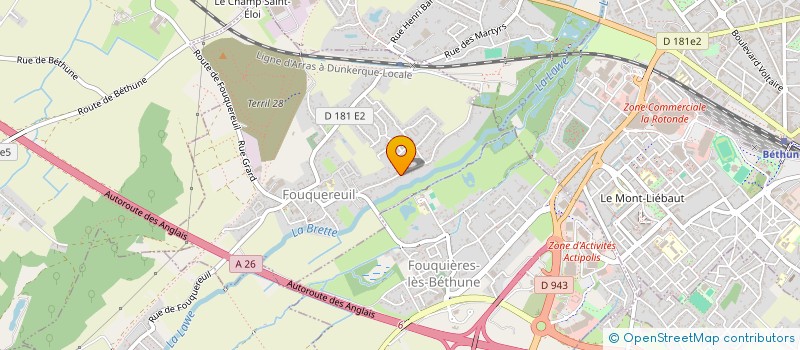 localisation de l'entreprise SCI BRAY MAY  ANNEZIN