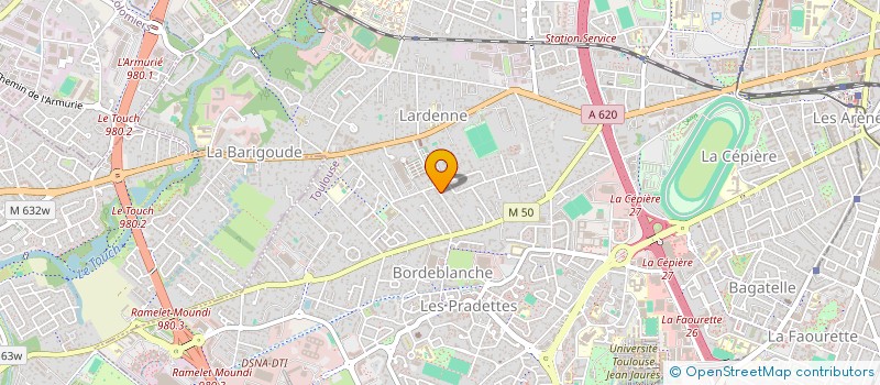 localisation de l'entreprise SCI BRAYCAS PATRIMOINE à TOULOUSE