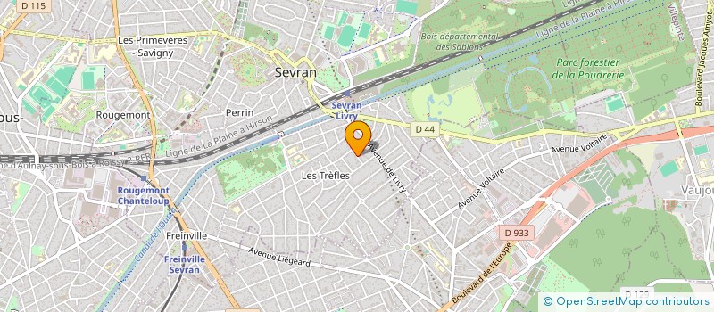 localisation de l'entreprise SCI BRAZIL  SEVRAN