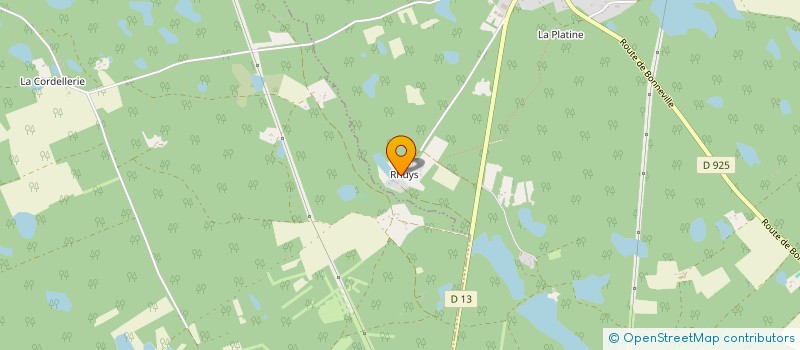 localisation de l'entreprise SCI BRC LA FERT SAINT CYR  LA FERTE-SAINT-CYR