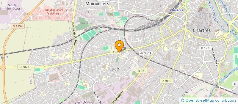 localisation de l'entreprise SCI BRCC 2001 à LUCE