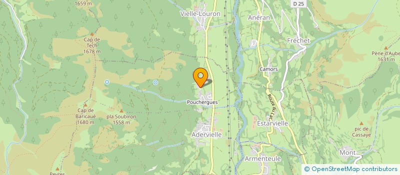 localisation de l'entreprise SCI BRD  LOUDENVIELLE