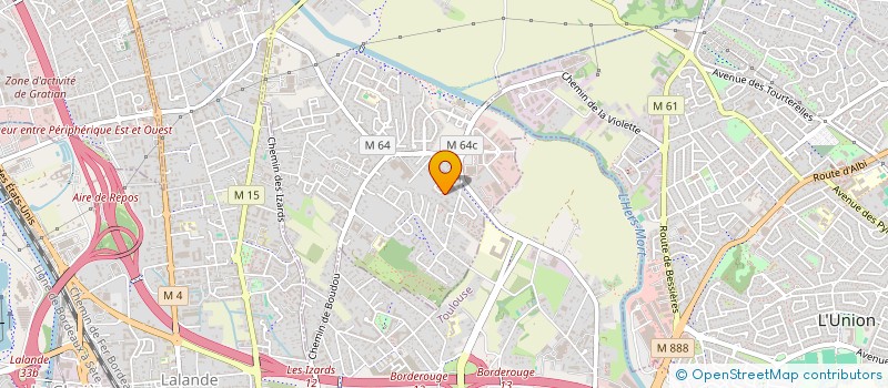 localisation de l'entreprise SCI BRDAQ à LAUNAGUET
