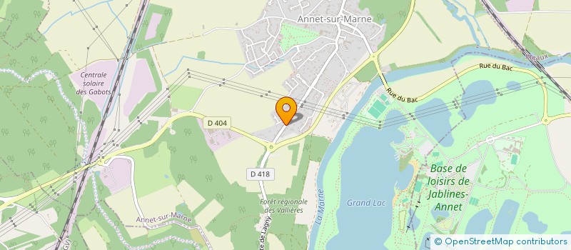 localisation de l'entreprise SCI BRDS  ANNET-SUR-MARNE