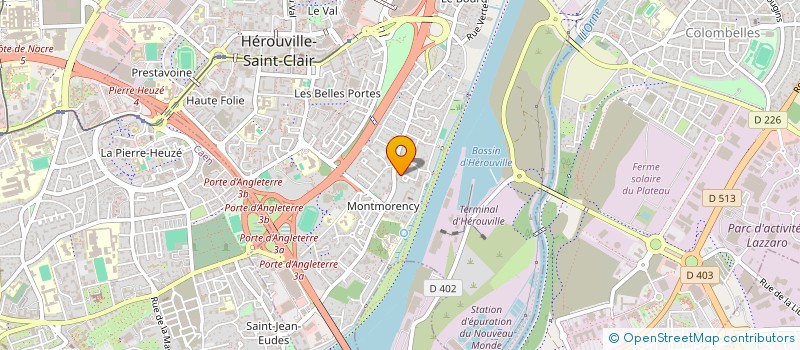 localisation de l'entreprise SCI BREAVEL à HEROUVILLE-SAINT-CLAIR
