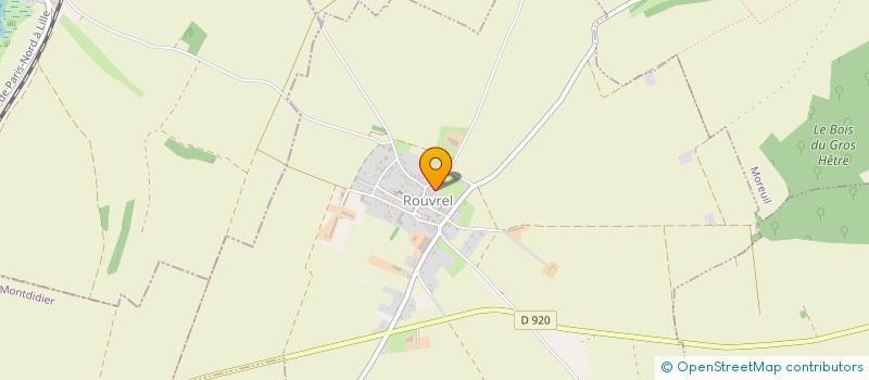 localisation de l'entreprise SCI BREBION  ROUVREL