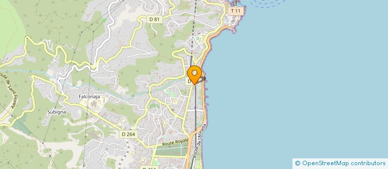 localisation de l'entreprise SCI BRECAR à BASTIA