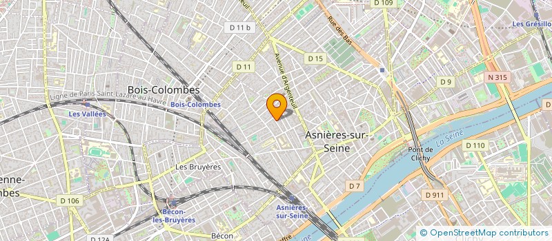 localisation de l'entreprise SCI BRECHI à ASNIERES-SUR-SEINE
