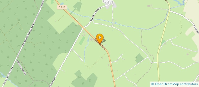 localisation de l'entreprise SCI BRECHOISE  SAUMONT-LA-POTERIE