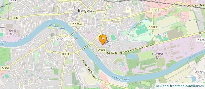 localisation de l'entreprise SCI BRECHOMAR à BERGERAC