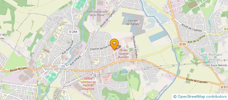 localisation de l'entreprise SCI BREDEL  MORESTEL