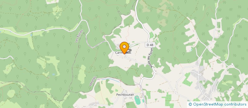 localisation de l'entreprise SCI BREDES  MEYRALS