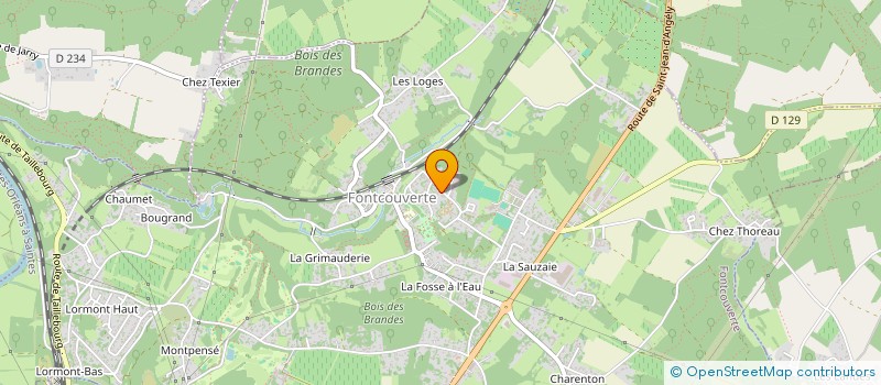 localisation de l'entreprise SCI BREGEON  FONTCOUVERTE