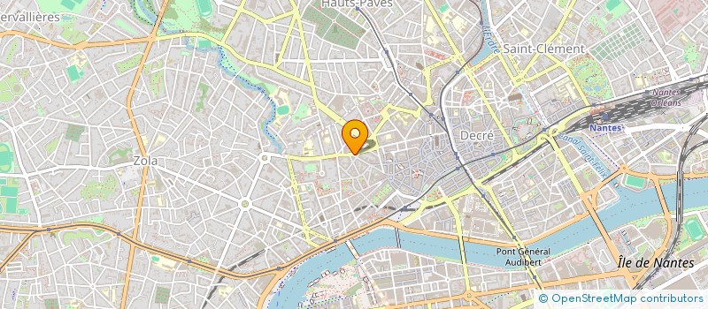 localisation de l'entreprise SCI BREHAT à NANTES