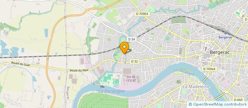 localisation de l'entreprise SCI BREHAT à BERGERAC