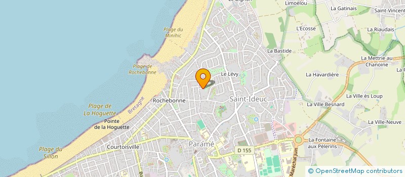 localisation de l'entreprise SCI BREHAULT  SAINT-MALO