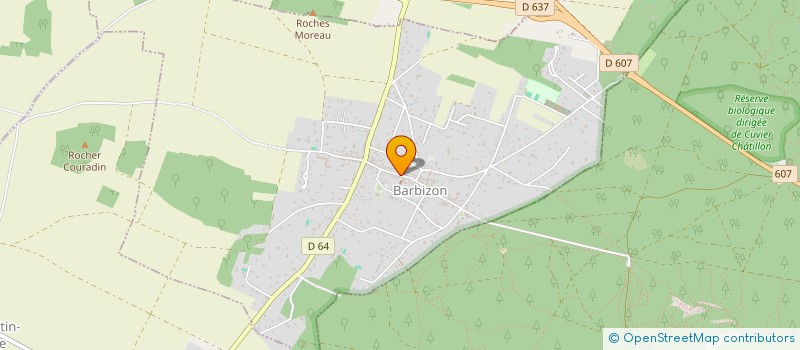 localisation de l'entreprise SCI BREHIER  BARBIZON