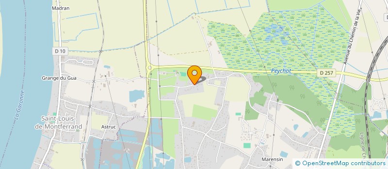 localisation de l'entreprise SCI BREHIER R  AMBARES-ET-LAGRAVE