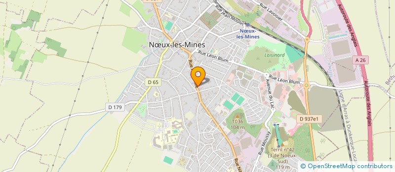 localisation de l'entreprise SCI BREHON IMMOBILIER  NUX-LES-MINES