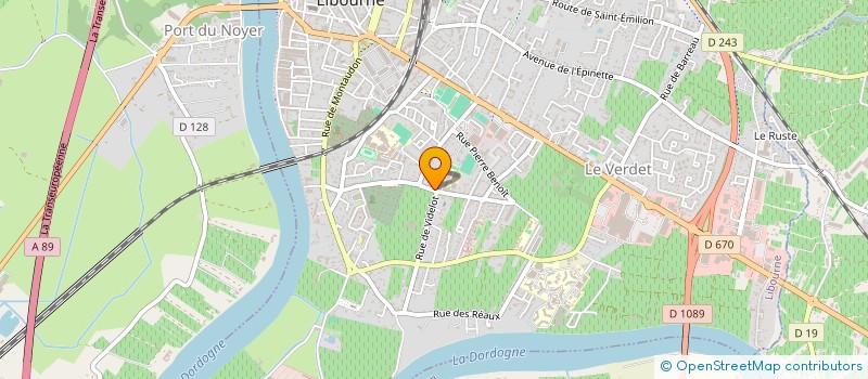 localisation de l'entreprise SCI BREIGANCES III  LIBOURNE